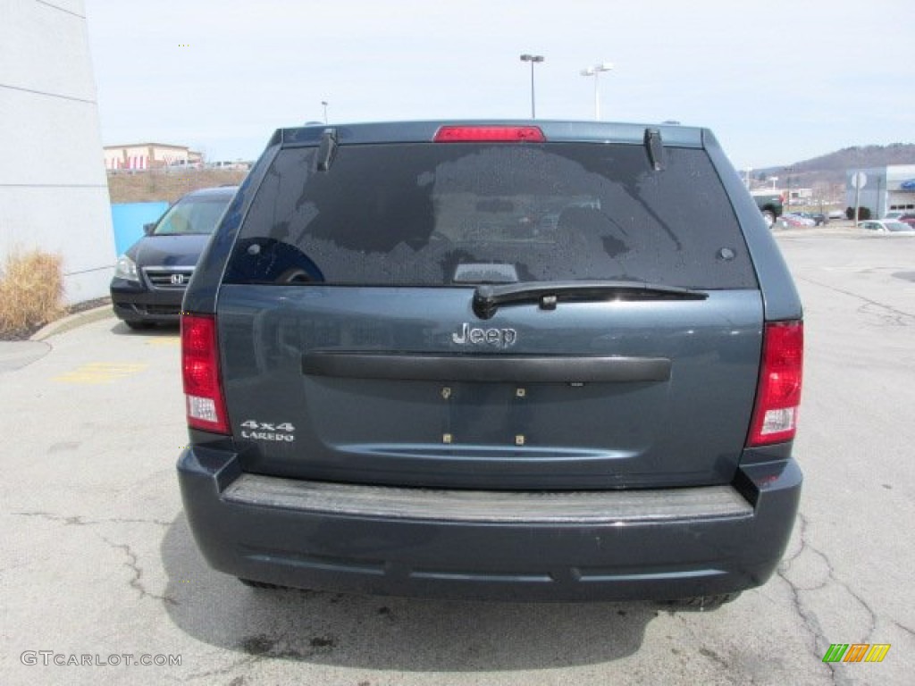 2008 Grand Cherokee Laredo 4x4 - Steel Blue Metallic / Dark Slate Gray photo #8