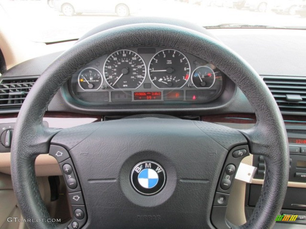 2005 3 Series 330xi Sedan - Steel Blue Metallic / Sand photo #18