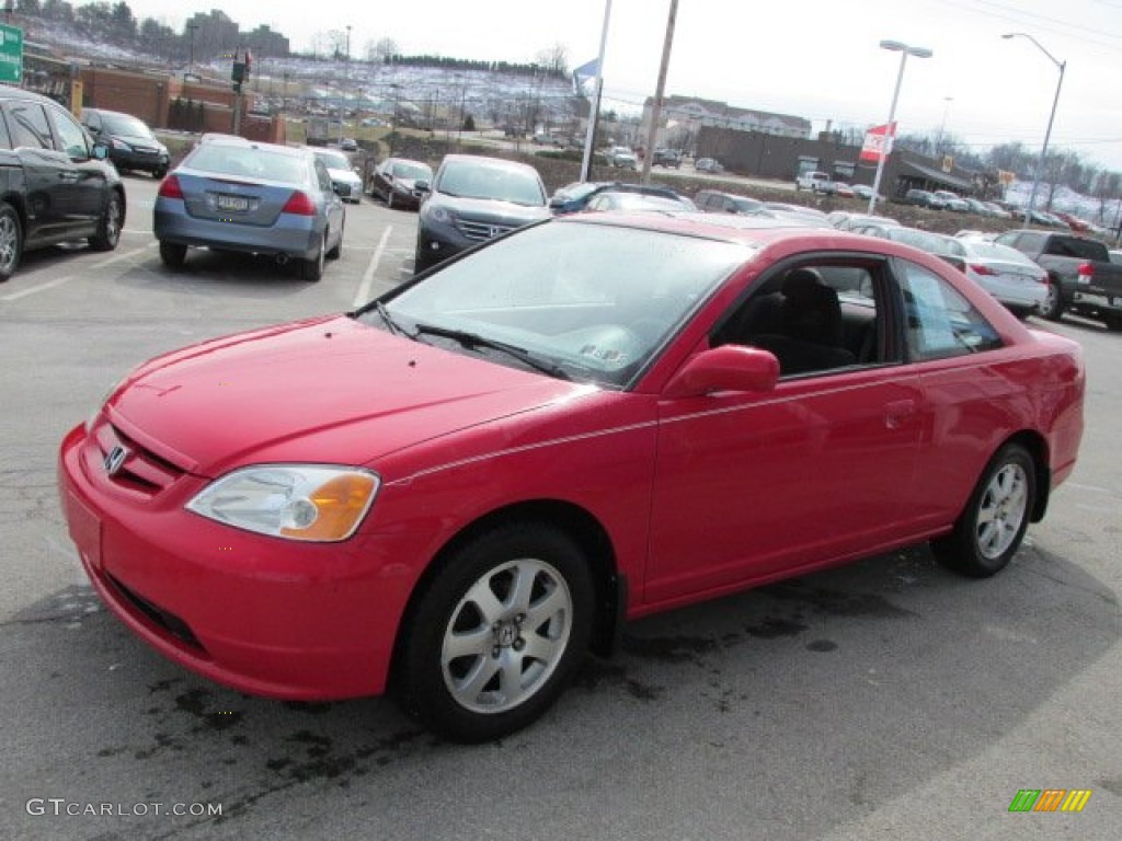 Rallye Red 2003 Honda Civic EX Coupe Exterior Photo #78071940