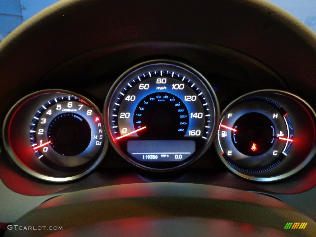 2005 Acura RL 3.5 AWD Sedan Gauges Photo #78072213