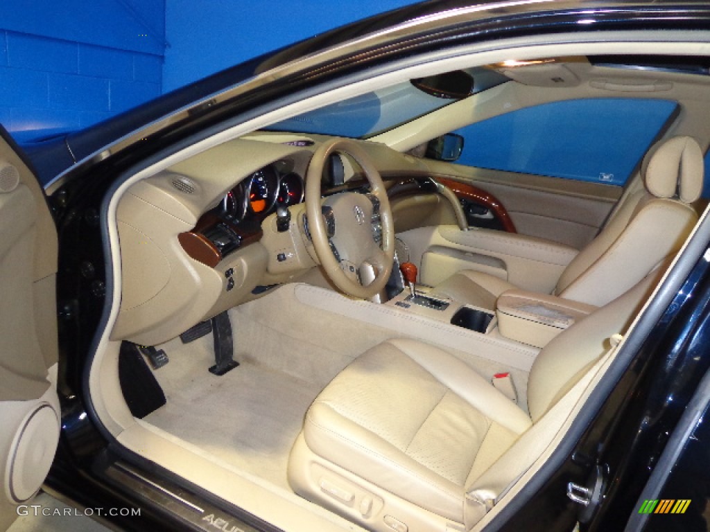 Parchment Interior 2005 Acura RL 3.5 AWD Sedan Photo #78072297