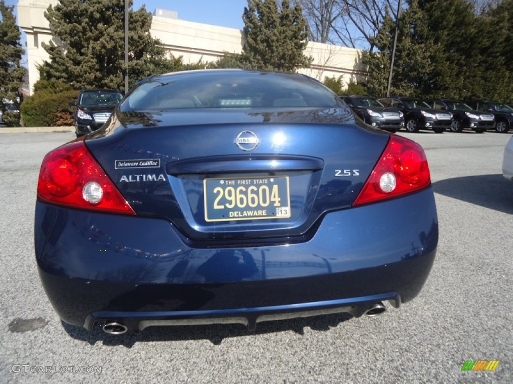 2010 Altima 2.5 S Coupe - Navy Blue / Charcoal photo #7