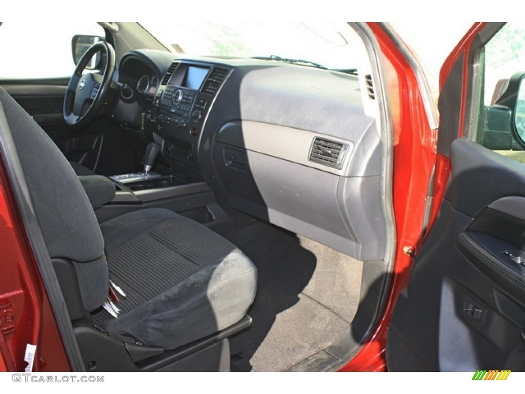 2010 Armada SE 4WD - Tuscan Sun Red Pearl / Charcoal photo #14
