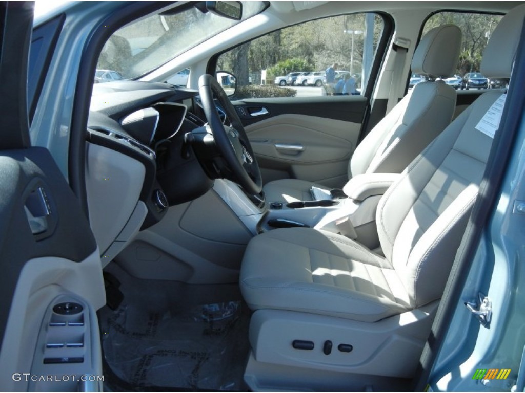 Medium Light Stone Interior 2013 Ford C-Max Hybrid SEL Photo #78073713