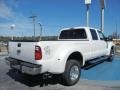 2013 White Platinum Ford F450 Super Duty Lariat Crew Cab 4x4  photo #3