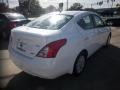 2012 Fresh Powder White Nissan Versa 1.6 SV Sedan  photo #6