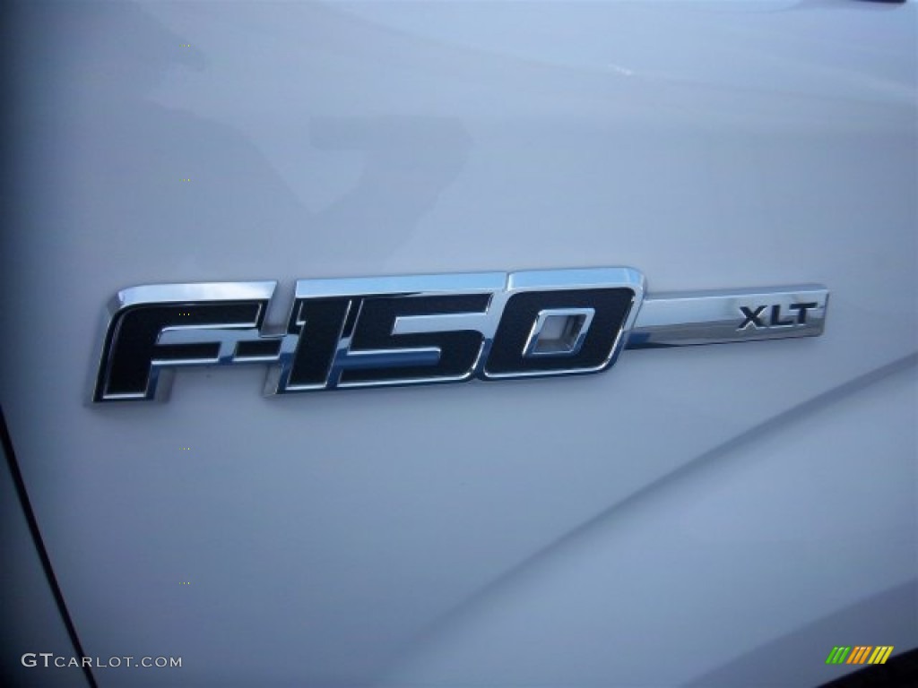 2011 F150 XLT SuperCab - Oxford White / Steel Gray photo #5