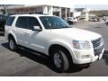 2009 White Suede Ford Explorer XLT  photo #1