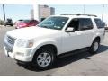 2009 White Suede Ford Explorer XLT  photo #5