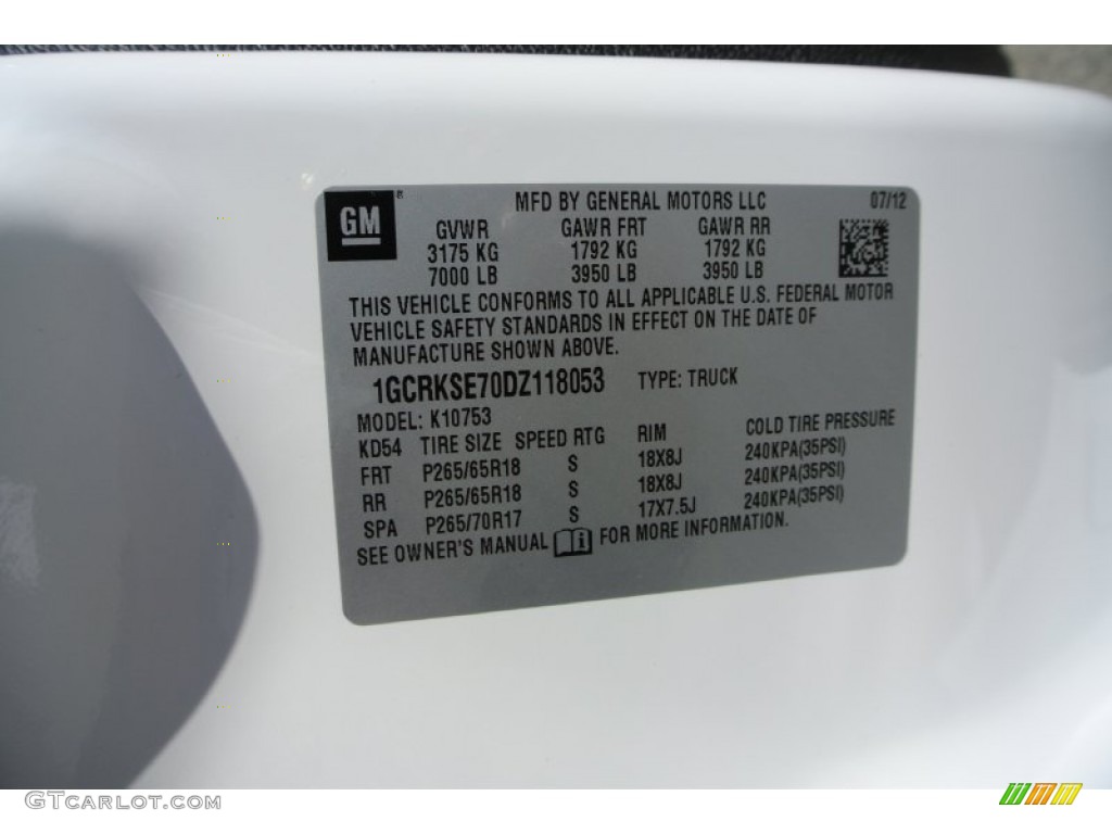 2013 Silverado 1500 LT Extended Cab 4x4 - Summit White / Ebony photo #7