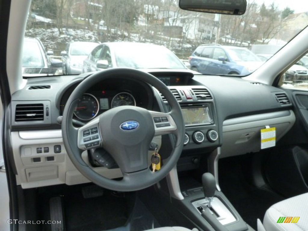 2014 Subaru Forester 2.5i Premium Platinum Dashboard Photo #78077093