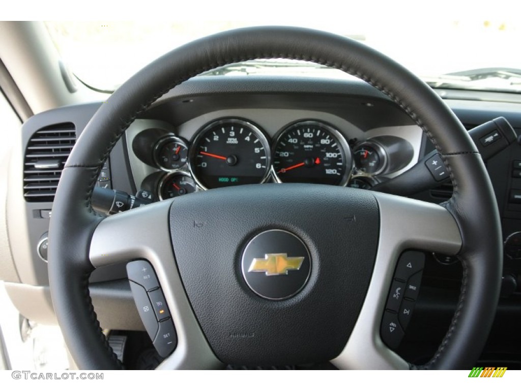 2013 Silverado 1500 LT Extended Cab 4x4 - Summit White / Ebony photo #14