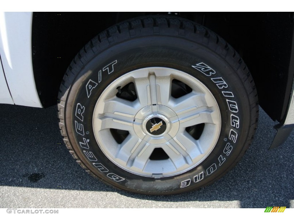 2013 Silverado 1500 LT Extended Cab 4x4 - Summit White / Ebony photo #21