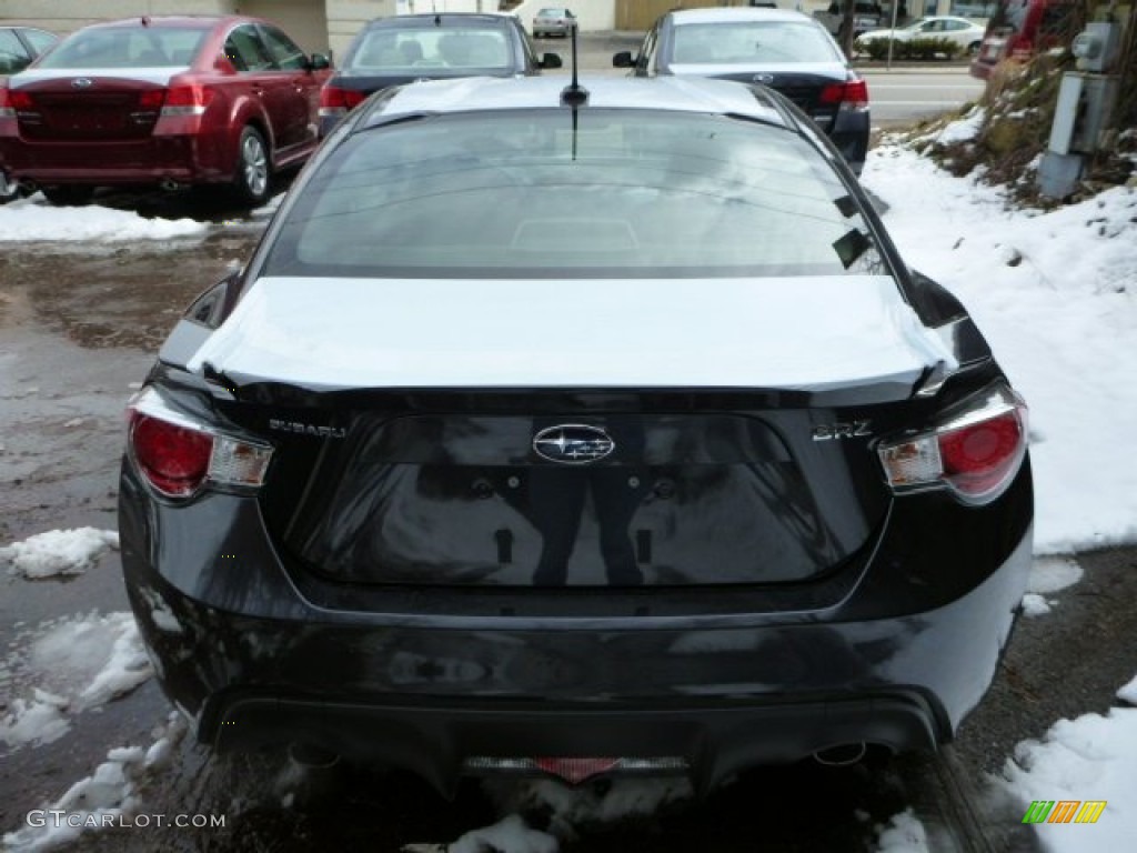 2013 BRZ Limited - Dark Grey Metallic / Black Leather/Alcantara photo #3