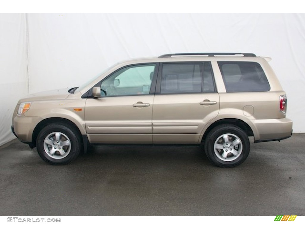 Desert Rock Metallic 2006 Honda Pilot EX-L 4WD Exterior Photo #78078243