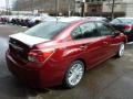Camellia Red Pearl - Impreza 2.0i Limited 4 Door Photo No. 4