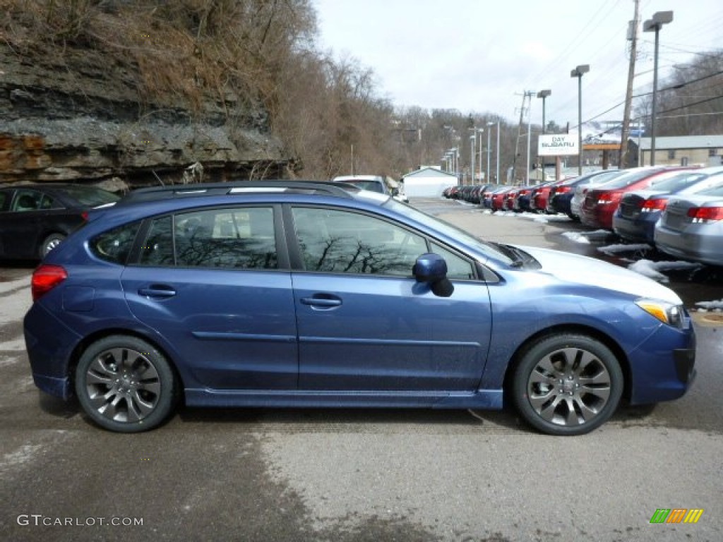 Marine Blue Pearl 2013 Subaru Impreza 2.0i Sport Limited 5 Door Exterior Photo #78079268