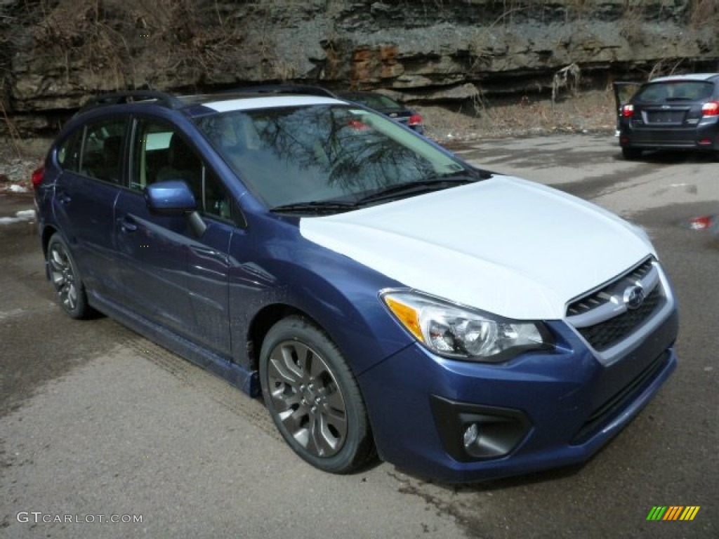 Marine Blue Pearl 2013 Subaru Impreza 2.0i Sport Limited 5 Door Exterior Photo #78079292