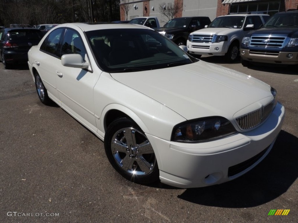 2006 LS V8 - Ceramic White Pearlescent Tri-Coat / Beige photo #1