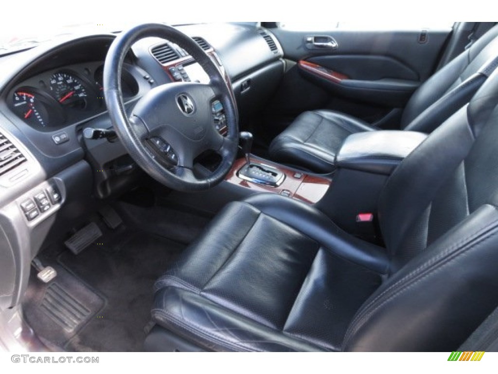 Ebony Interior 2003 Acura MDX Touring Photo #78079772