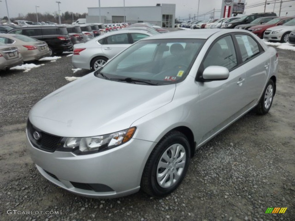 Bright Silver 2010 Kia Forte LX Exterior Photo #78080705