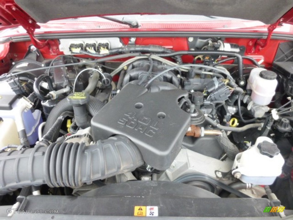 2009 Ford Ranger Sport SuperCab 4x4 4.0 Liter SOHC 12-Valve V6 Engine Photo #78081506