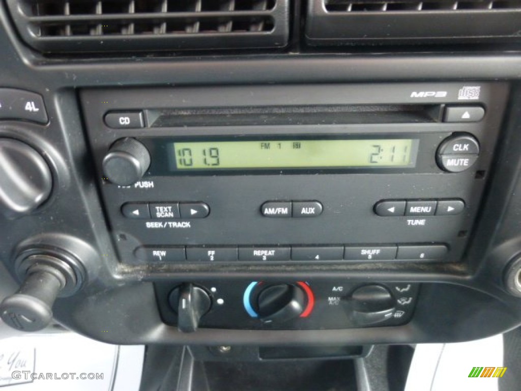 2009 Ford Ranger Sport SuperCab 4x4 Audio System Photo #78081527