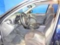 2004 Pontiac Grand Am Dark Pewter Interior Front Seat Photo