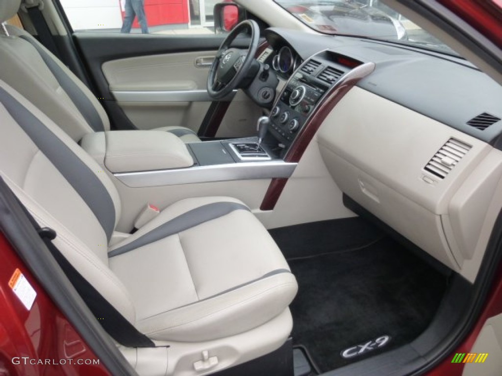 Sand Interior 2008 Mazda CX-9 Grand Touring AWD Photo #78081645