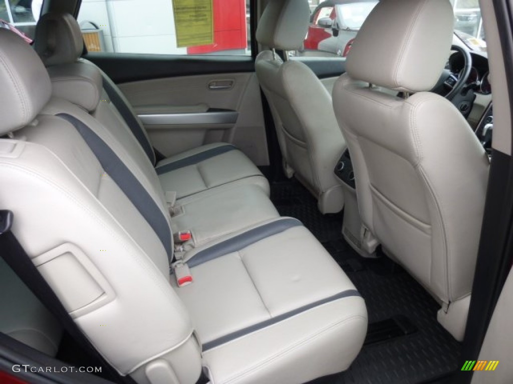 2008 Mazda CX-9 Grand Touring AWD Rear Seat Photo #78081689