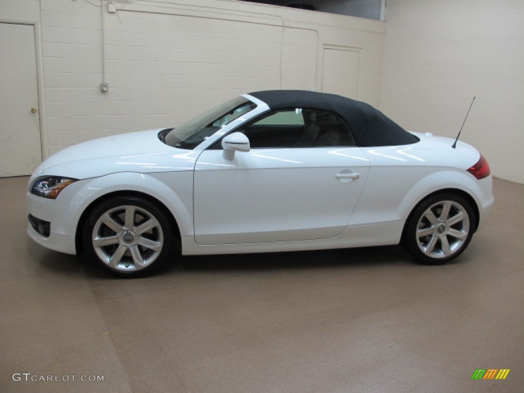 Ibis White 2008 Audi TT 3.2 quattro Roadster Exterior Photo #78081898