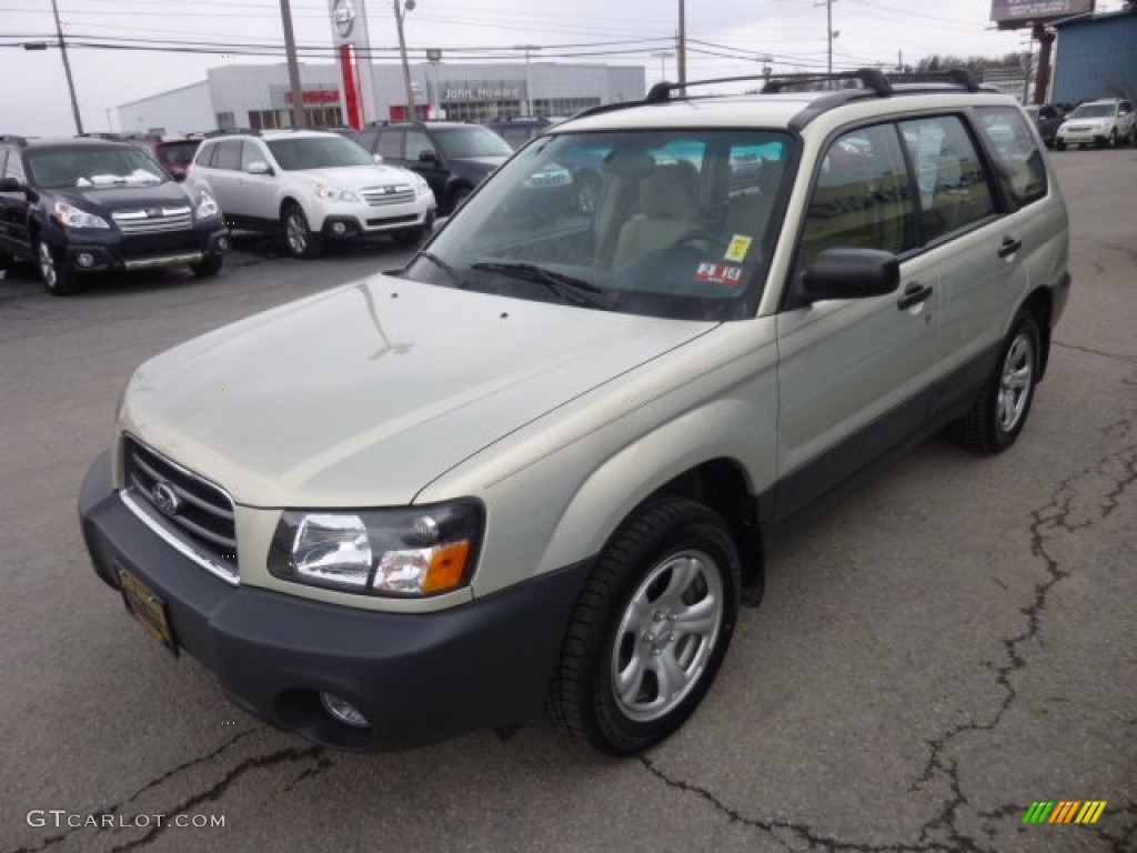 Champagne Gold Opalescent 2005 Subaru Forester 2.5 X Exterior Photo #78082085