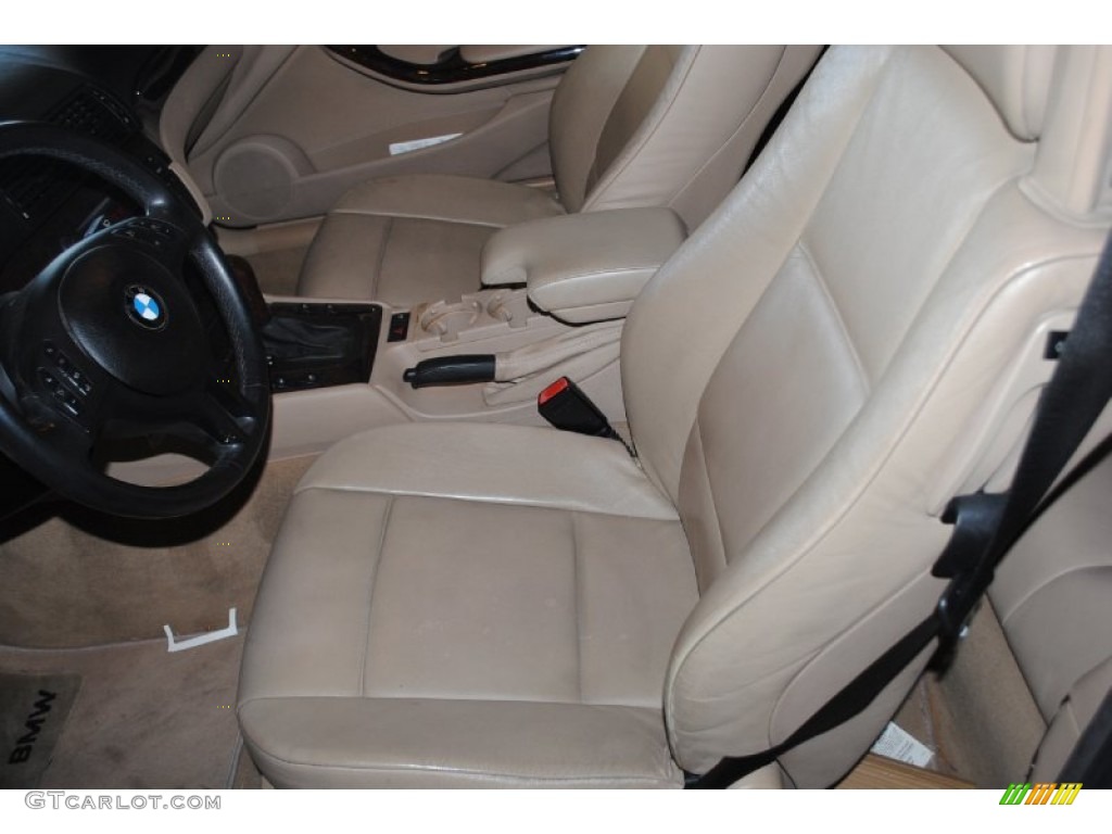 2003 BMW 3 Series 330i Convertible Front Seat Photo #78082276