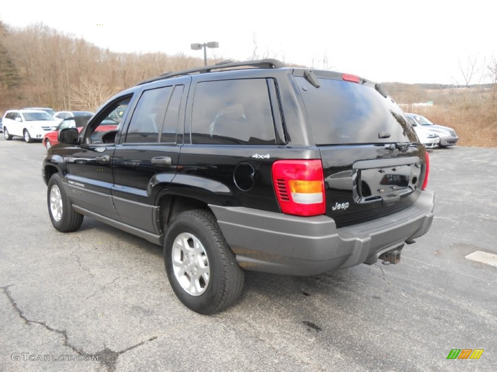 Black 2001 Jeep Grand Cherokee Laredo 4x4 Exterior Photo #78082418