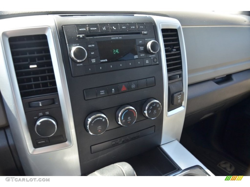 2011 Dodge Ram 1500 SLT Outdoorsman Crew Cab 4x4 Controls Photo #78083300
