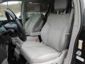2012 Chrysler Town & Country Black/Light Graystone Interior Front Seat Photo