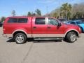 2007 Redfire Metallic Ford F150 Lariat SuperCrew  photo #13