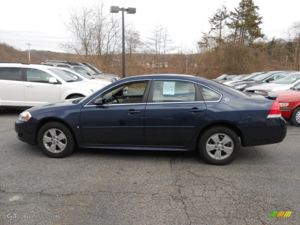 Imperial Blue Metallic 2009 Chevrolet Impala LT Exterior Photo #78083932
