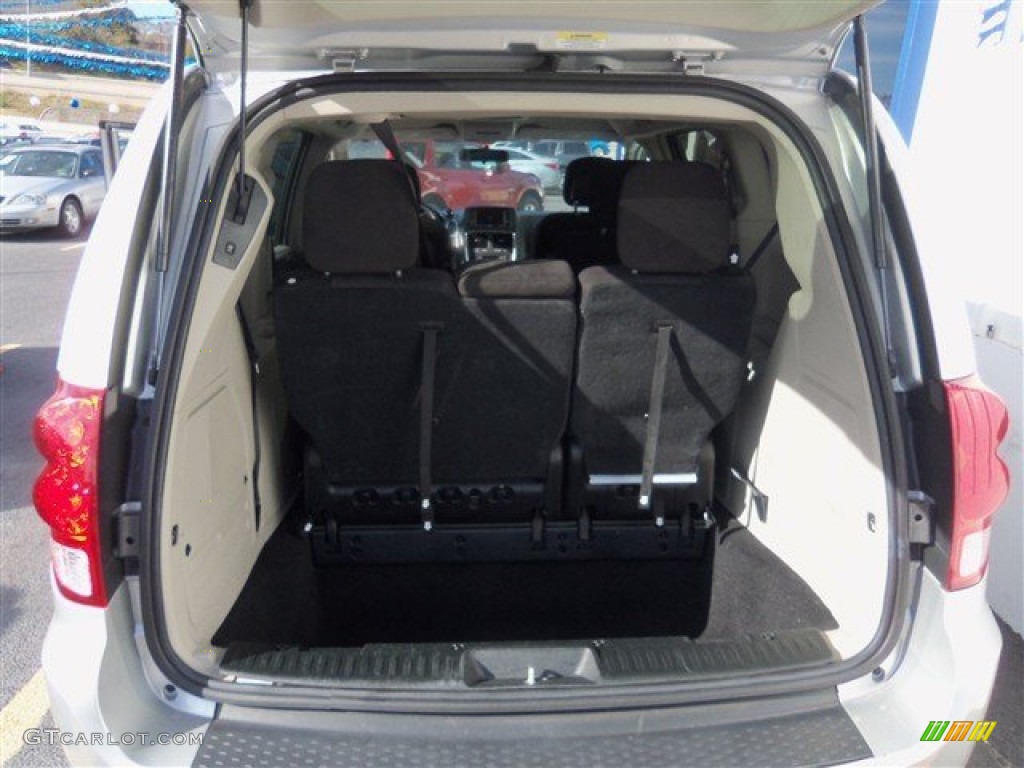 2012 Grand Caravan Crew - Bright Silver Metallic / Black/Light Graystone photo #13