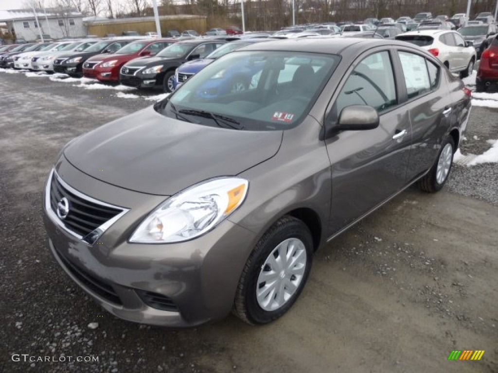 Titanium 2013 Nissan Versa 1.6 SV Sedan Exterior Photo #78084750