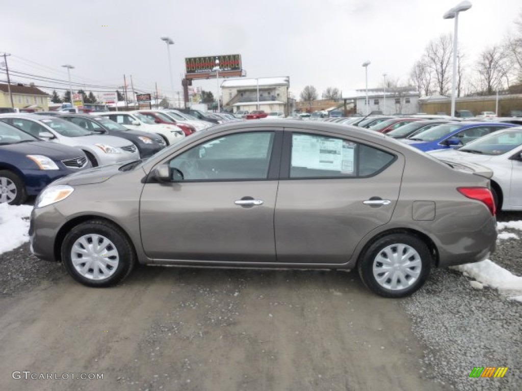 Titanium 2013 Nissan Versa 1.6 SV Sedan Exterior Photo #78084775