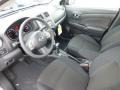 2013 Nissan Versa Charcoal Interior Prime Interior Photo