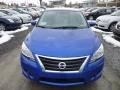 2013 Metallic Blue Nissan Sentra SR  photo #2