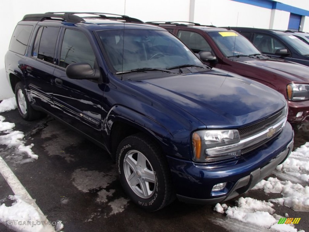 2003 TrailBlazer EXT LT 4x4 - Indigo Blue Metallic / Gray photo #1