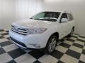 2013 Blizzard White Pearl Toyota Highlander Limited 4WD  photo #3