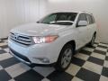 2013 Blizzard White Pearl Toyota Highlander Limited  photo #3