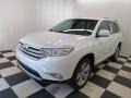 2013 Blizzard White Pearl Toyota Highlander Limited  photo #3