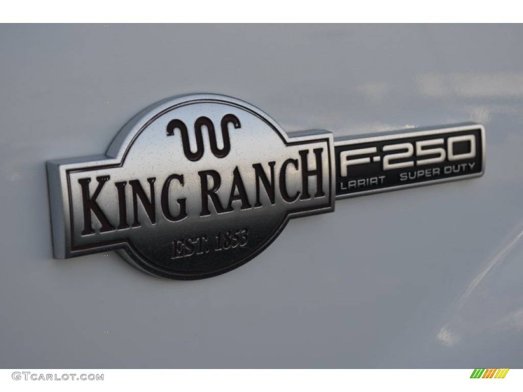 2003 Ford F250 Super Duty King Ranch Crew Cab 4x4 Marks and Logos Photo #78087161