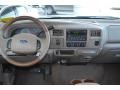 2003 Ford F250 Super Duty Castano Brown Interior Dashboard Photo