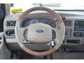 Castano Brown 2003 Ford F250 Super Duty King Ranch Crew Cab 4x4 Steering Wheel